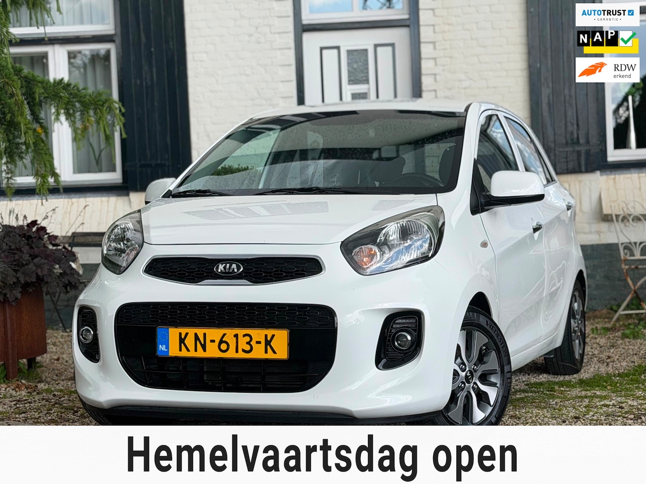 Kia Picanto - 1.0 CVVT ComfortPlusLine Navigator|Trekhaak|Bluetooth|Dealer onderhouden| - AutoWereld.nl