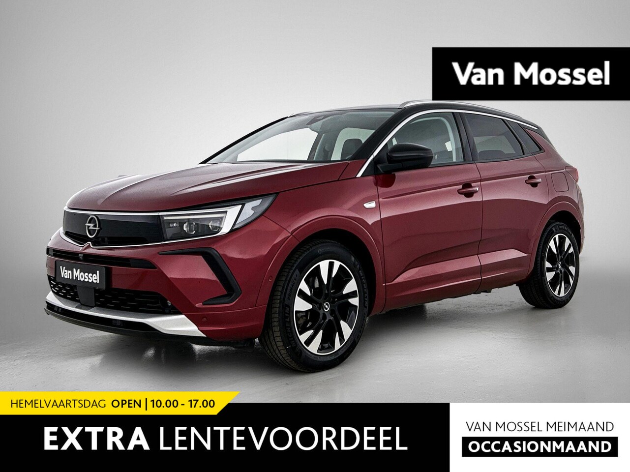 Opel Grandland - 1.6 Turbo Plug-In Hybrid Ultimate | 224pk | Navi | Camera | Alcantara Bekleding | - AutoWereld.nl