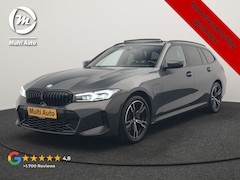 BMW 3-serie Touring - 330e M Sport FACELIFT PHEV 293pk Dealer O.H. | Dravitgray | Trekhaak Af Fabriek | Panodak