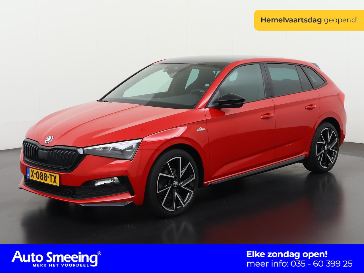 Skoda Scala - 1.5 TSI Monte Carlo DSG | Panoramadak | Trekhaak | Zondag Open! - AutoWereld.nl