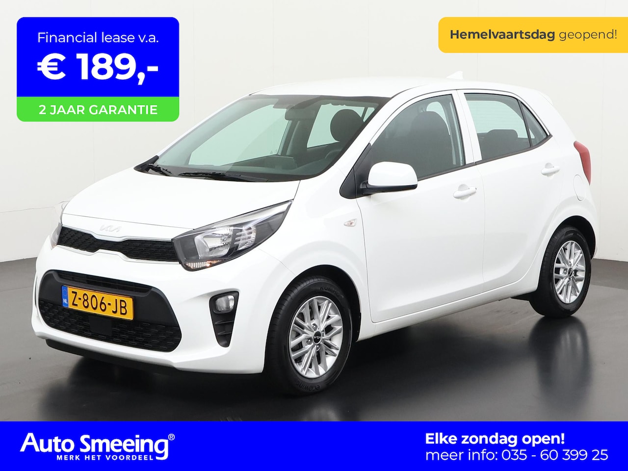 Kia Picanto - 1.0 DPi DynamicLine | Camera | Apple/Android Carplay | Zondag Open! - AutoWereld.nl