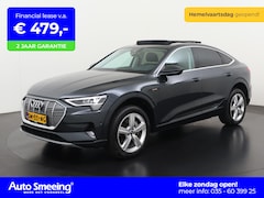 Audi e-tron Sportback - 55 quattro Advanced Plus 95 kWh | SOH 94% | Valcona Leder | Panoramadak | Head Up | Zondag