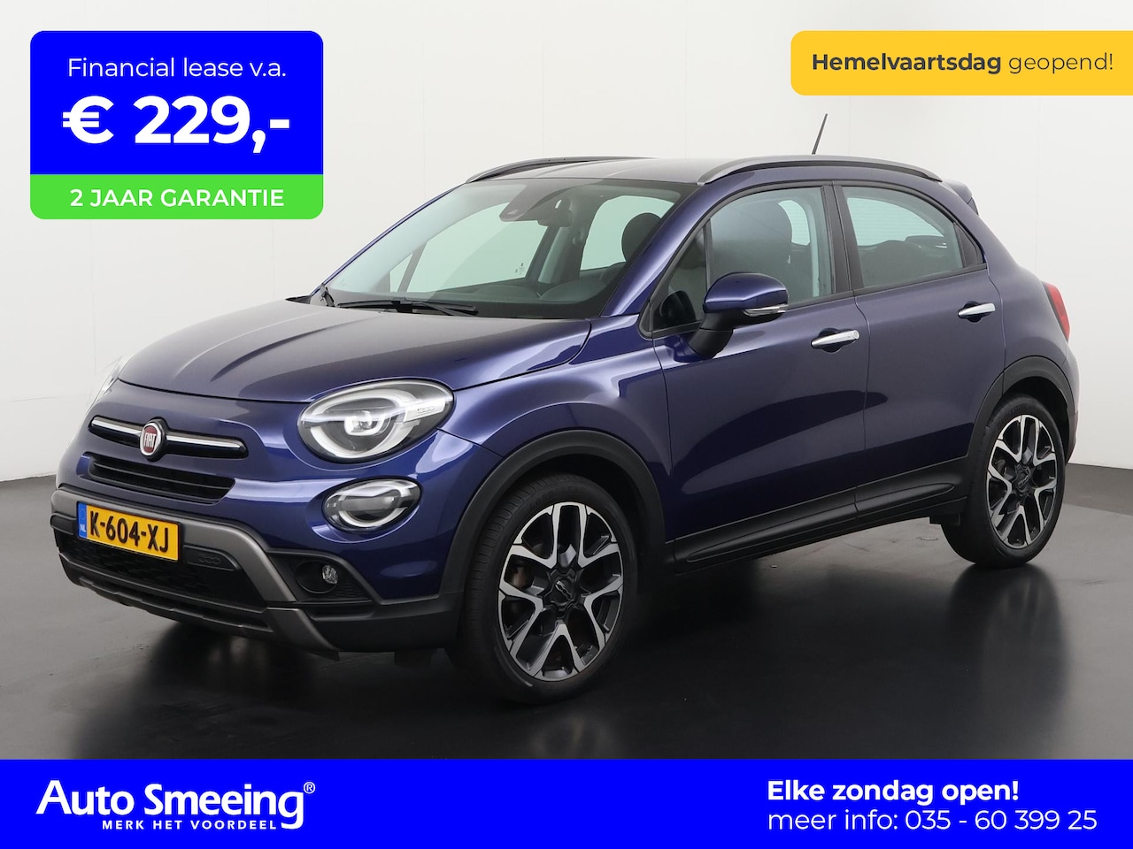 Fiat 500 X Cross - 1.0 GSE Cross | Camera | Apple/Android Carplay | Navigatie | Zondag Open! - AutoWereld.nl