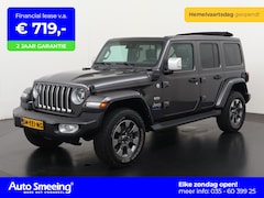 Jeep Wrangler Unlimited - 4xe 380 Overland Sky-One-touch power roof | Elektr vouwdak | Alpine Audio | Stoel/Stuurver