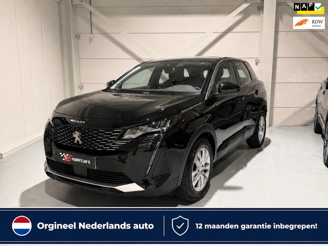 Peugeot 3008 - Automaat NAP-NL AUTO -Led -Vir.Cockpit Camera - AutoWereld.nl