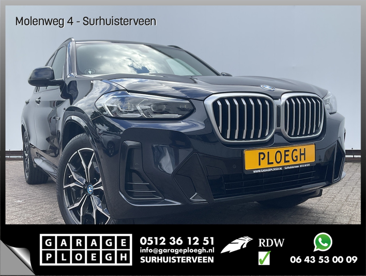 BMW X3 - 30e PHEV xDrive M-Sport Leer Stoel+Stuurverw. Trekhaak Plug-In Business Edition Plus - AutoWereld.nl