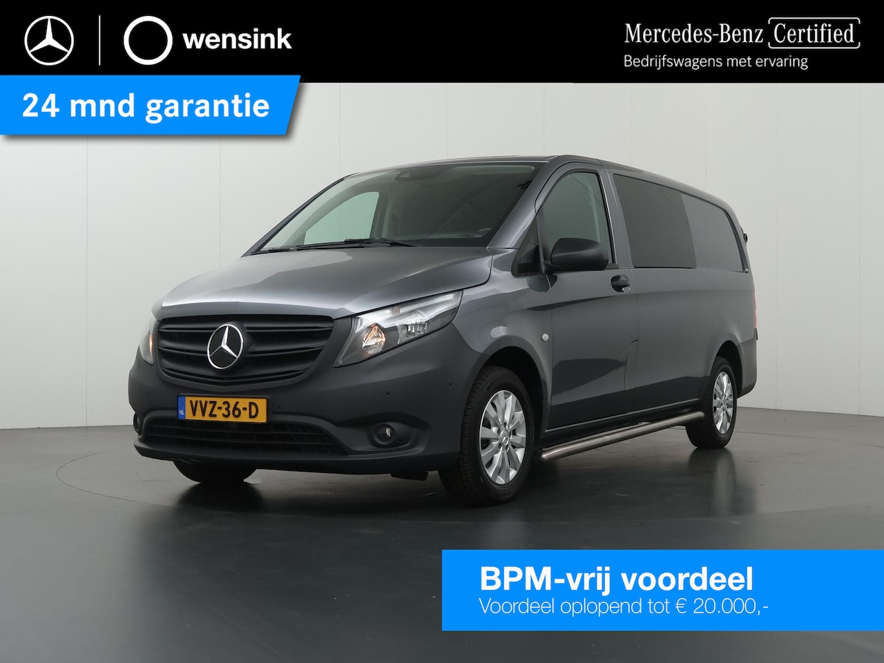 Mercedes-Benz Vito - 116 CDI | Aut. | L2 LANG | NAVIGATIE | CRUISE CONTROL | PARKEERCAMERA | 2-ZITS | CLIMATE C - AutoWereld.nl