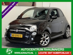 Fiat 500 - 500S 0.9 TWIN AIR TURBO DIGITAAL DASHBOARD HALF LEDER AIRCO BLUETOOTH TELEFOON RADIO/CD/MP