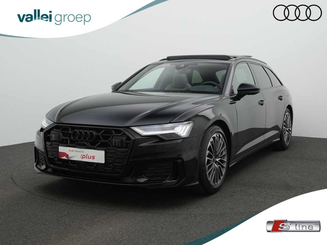 Audi A6 Avant - 55 TFSI e Quattro S edition Competition / S-Line | Panoramadak | Trekhaak | Sportstoelen p - AutoWereld.nl
