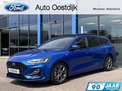 Ford Focus Wagon - 1.0 EcoBoost Hybrid ST Line X 155PK Automaat Afn. Trekhaak Panodak Winterpack Adaptieve Cr