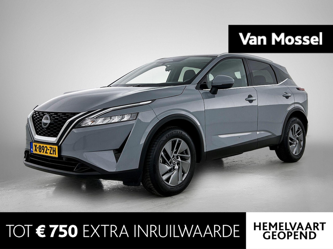 Nissan Qashqai - 1.3 MHEV Acenta | airco automatisch | alarmsysteem | Apple Carplay/Android |  cruise contr - AutoWereld.nl