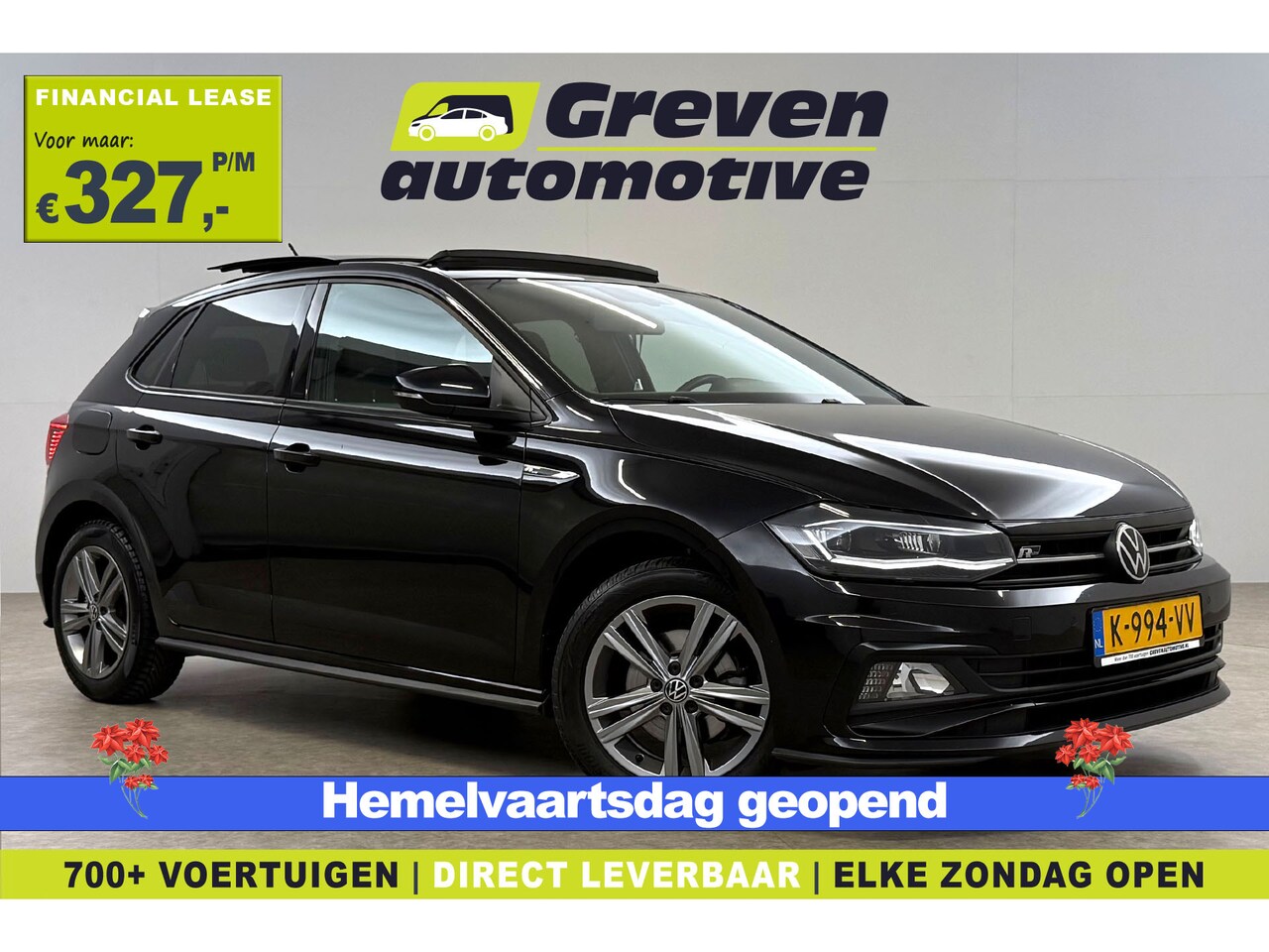 Volkswagen Polo - 1.0 TSI R-line | Pano | Camera | Carplay | Adap. Cruise | LED | NAP - AutoWereld.nl