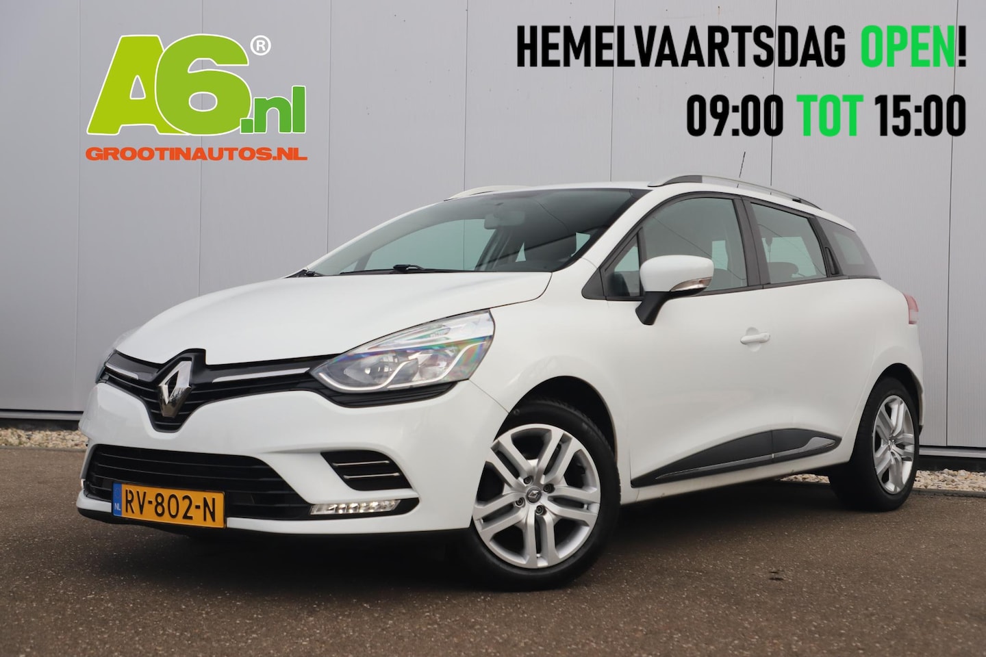 Renault Clio Estate - 0.9 TCe Zen 90PK Navigatie Airco Cruise Bluetooth LED Elektrische Ramen Bass Reflex - AutoWereld.nl