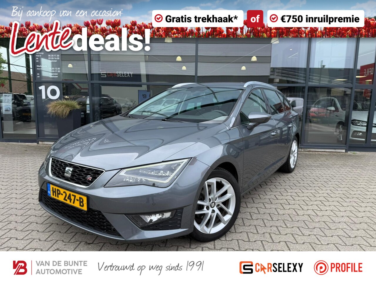 SEAT Leon ST - 1.4 EcoTSI FR Connect *Achteruitrijcamera & Navi* - AutoWereld.nl
