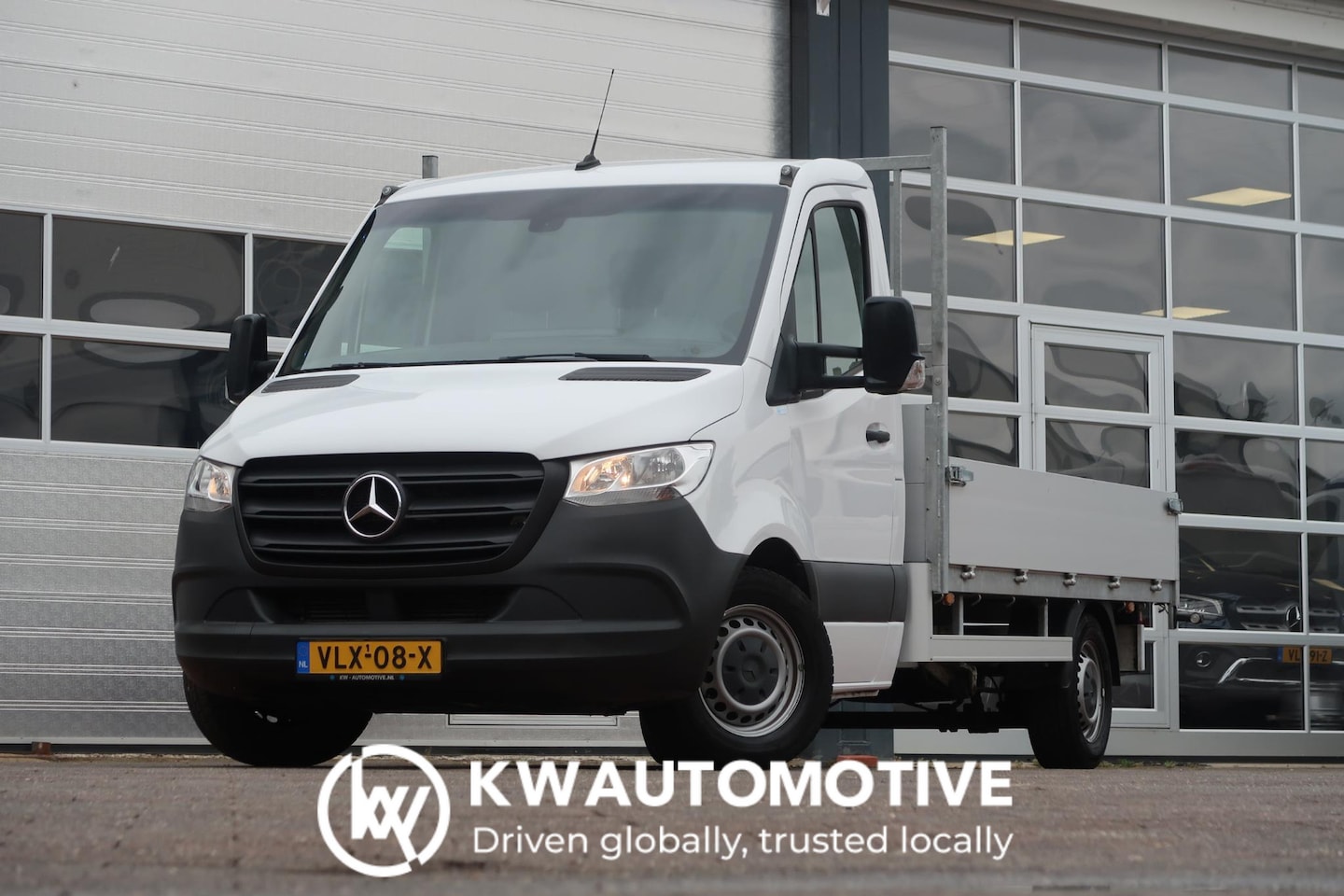 Mercedes-Benz Sprinter - 314 2.2 CDI L2 AUT/ CAMERA/ OPEN LAADBAK/ CLIMA/ TREKHAAK - AutoWereld.nl