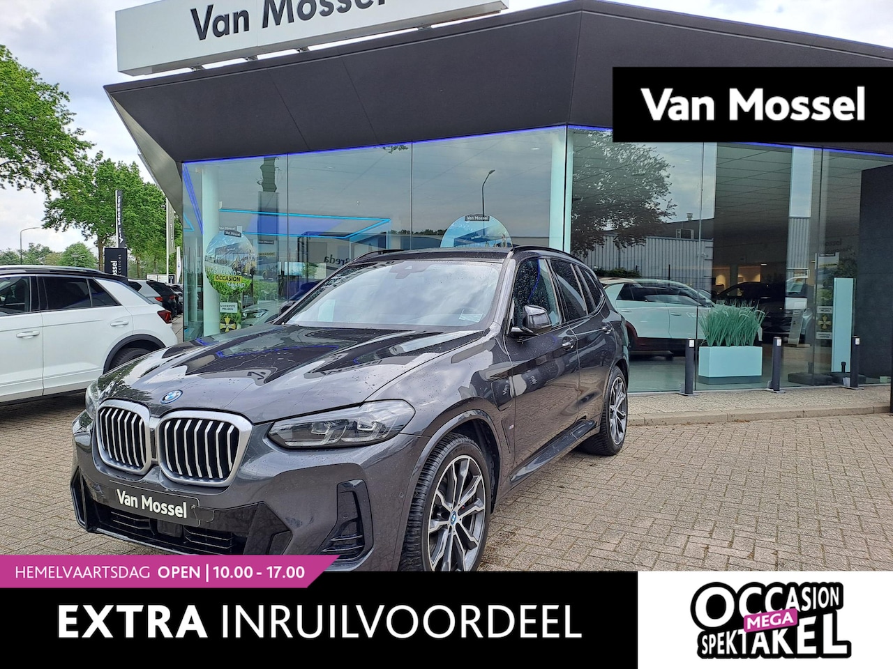 BMW X3 - xDrive30e High Executive | M-SPORT | PANO-SCHUIFDAK | HARMAN KARDON | HEAD-UP | CAMERA | L - AutoWereld.nl
