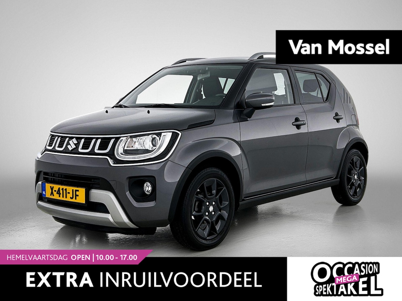 Suzuki Ignis - 1.2 Smart Hybrid Style | STOELVERWARMING | KLIMAATREGELING | NAVIGATIE | CAMERA - AutoWereld.nl