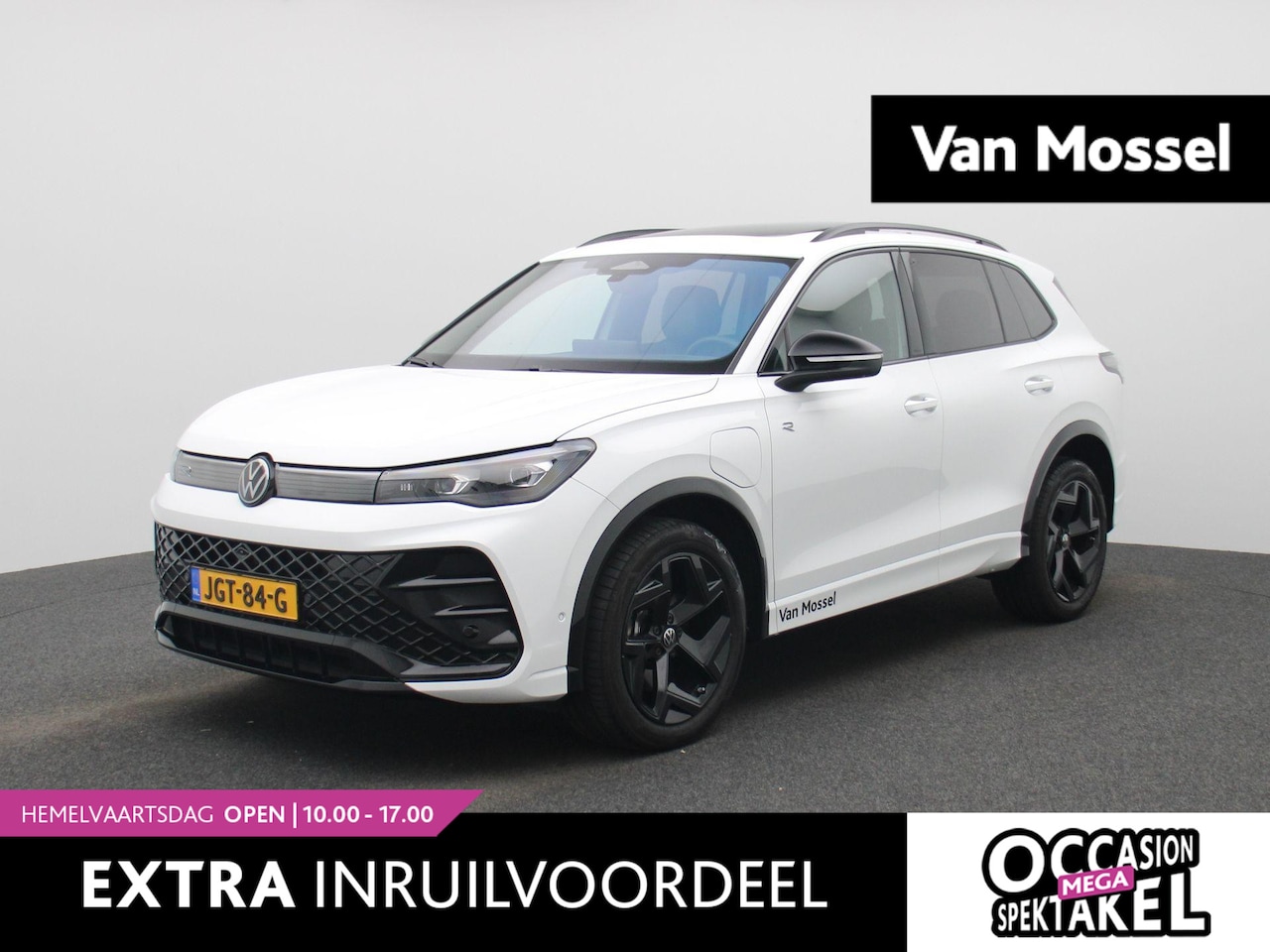 Volkswagen Tiguan - 1.5 eHybrid R-Line Edition 272 PK | Panorama Dak | Stoelen Volledig Leder Met Geheugenfunc - AutoWereld.nl