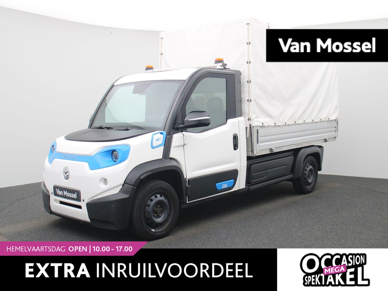 Goupil G6 - | Camera | Radio | Trekhaak | Lederen Bekleding | - AutoWereld.nl