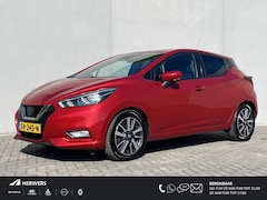 Nissan Micra - 0.9 IG-T N-Connecta / Dealer Onderhouden / Cruise Control / Airco / Navigatie / Lichtmetal