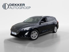 Ford Focus Wagon - 1.0 EcoBoost Hybrid 125 pk Titanium X Navigatie - Apple Carplay/ Android Auto - Camera - D