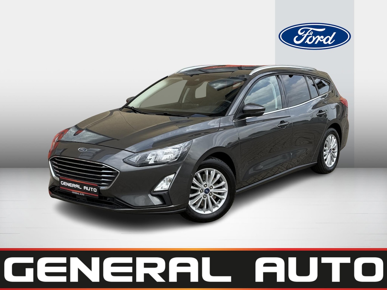 Ford Focus Wagon - 1.0 EcoBoost Titanium Business 1.0 EcoBoost Titanium Business, AUTOMAAT - AutoWereld.nl