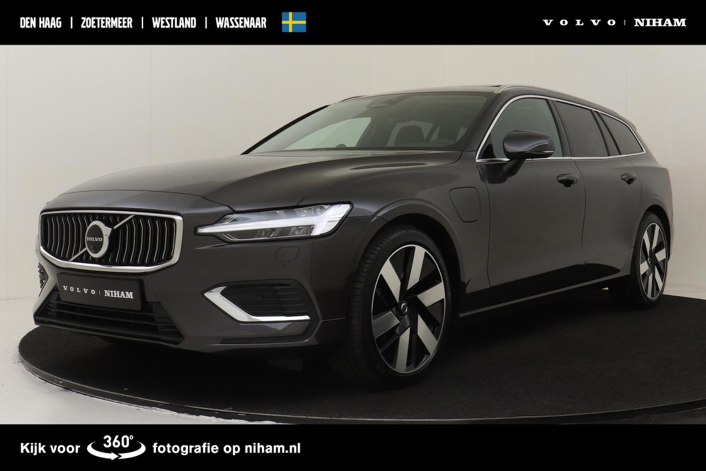 Volvo V60 - T6 PLUG-IN HYBRID AWD ULTRA BRIGHT -PANO.DAK|BOWERS&WILKINS|GEVENT.LEDER+MASSAGE|360°CAM|H - AutoWereld.nl