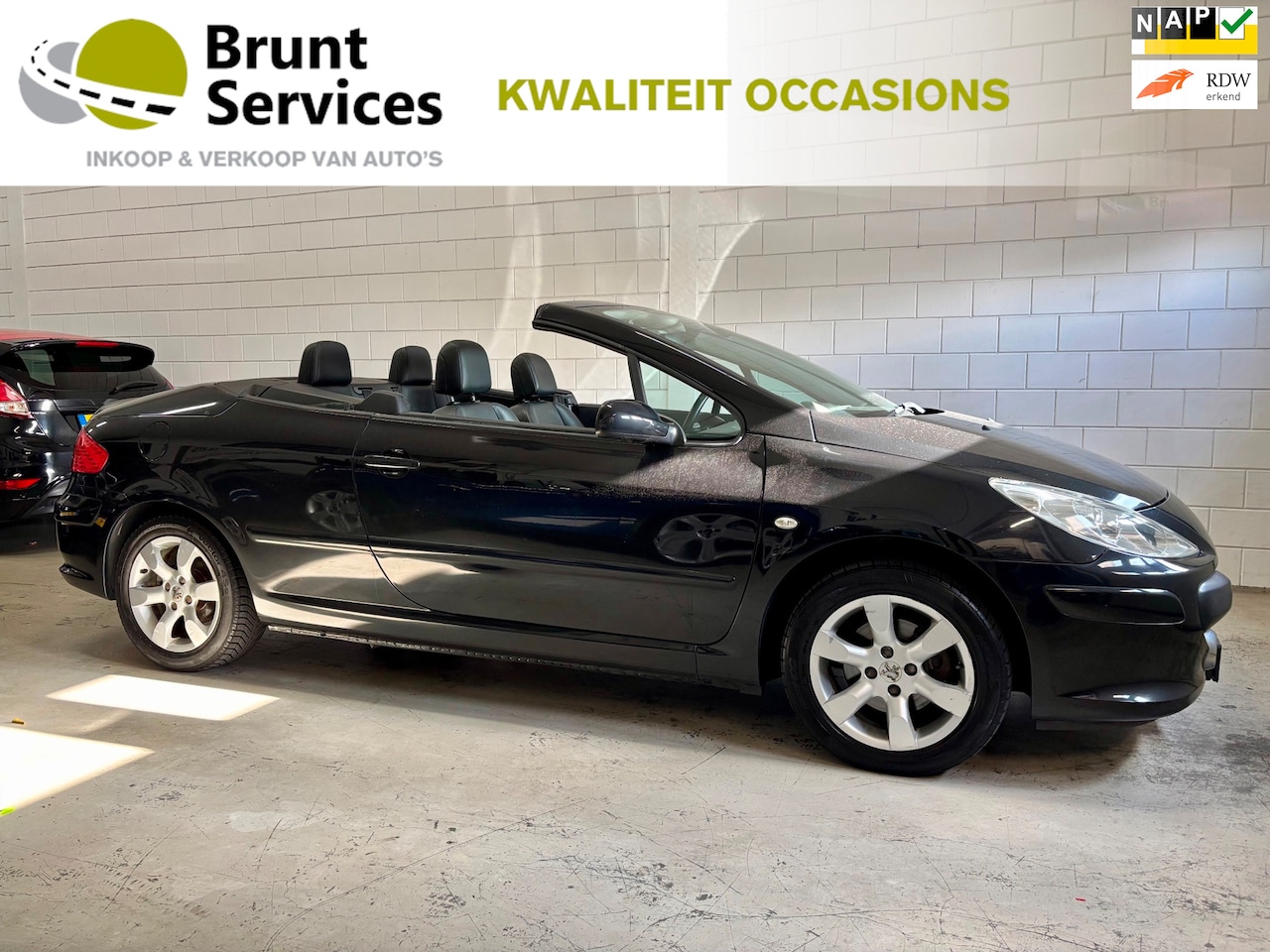 Peugeot 307 CC - 2.0-16V Bj.07|Leer|Clima|Pdc|Lmv|Nette Cabrio !! - AutoWereld.nl