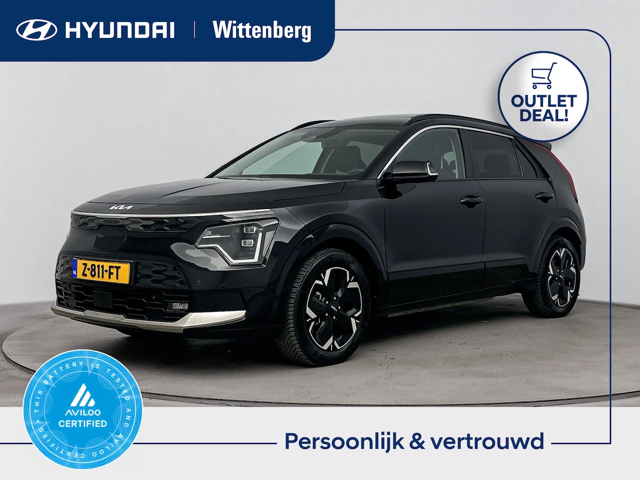 Kia Niro EV - ExecutiveLine 64.8 kWh | SoH 98% | Leer | Schuifdak | Memory | Stoel + stuurverwarming | E - AutoWereld.nl