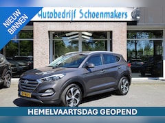 Hyundai Tucson - 1.6 T-GDi Premium 4WD TREKHAAK 4XSTOEL/STUURVERW. STOELVERKOEL. LEER CAMERA ELEC.STOELEN/K
