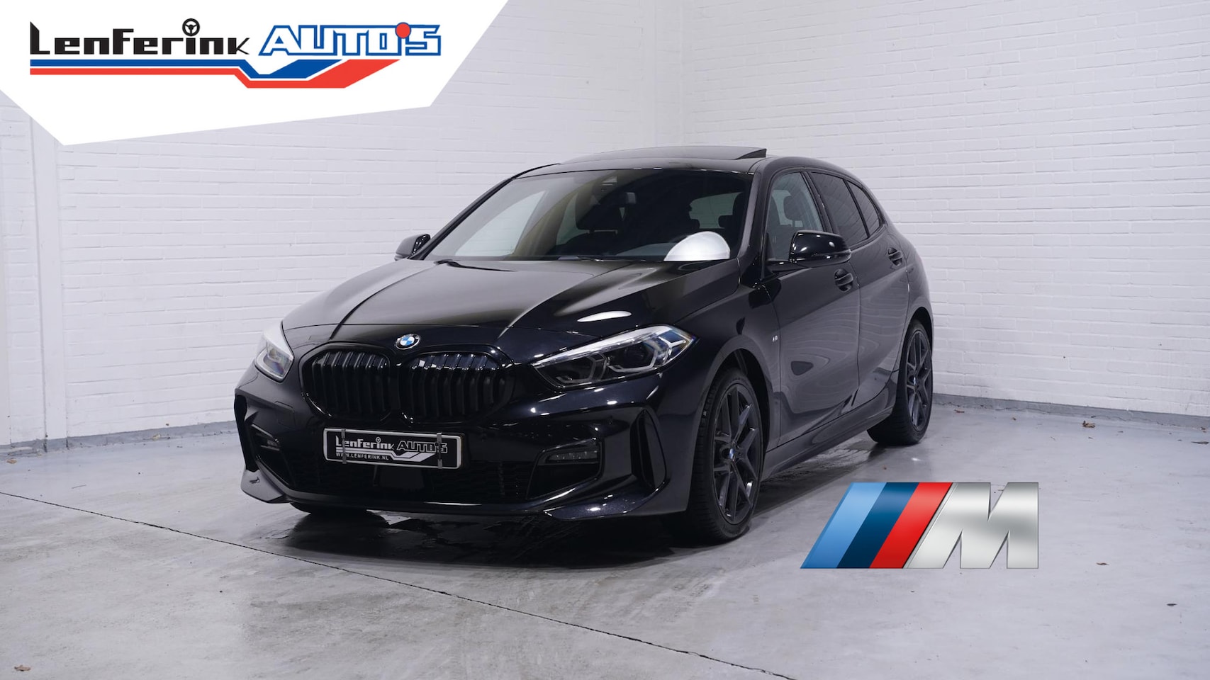 BMW 1-serie - 118i M Sport NAP Panodak Camera PDC v+a Apple Carplay/Android auto - AutoWereld.nl