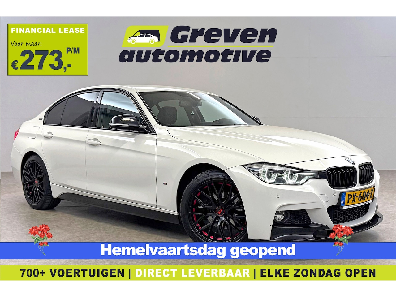 BMW 3-serie - 330e High Executive M-Sport | Sfeer | H/K | Clima | Cruise | Carplay | Navi | Parkeersens. - AutoWereld.nl
