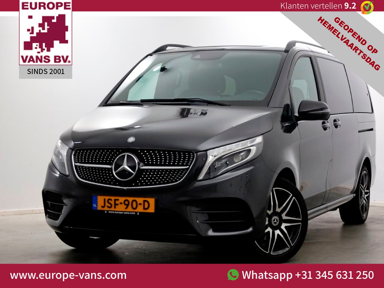 Mercedes-Benz V-klasse - 300d 4-MATIC Lang Edition AMG Personenbus INCL. BTW/BPM 09-2021 - AutoWereld.nl