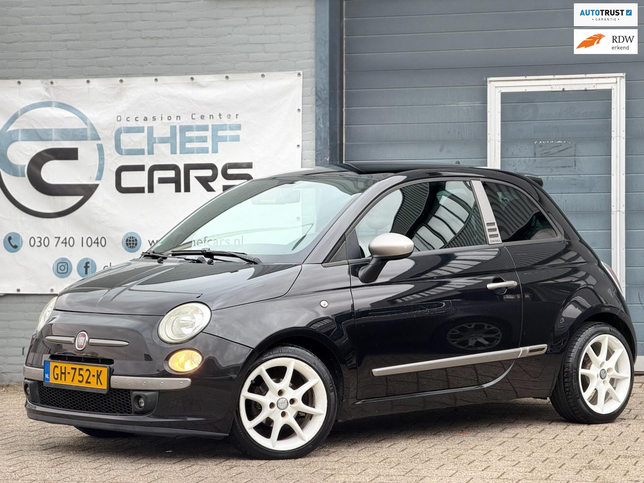Fiat 500 - 1.2|LIMITEDEDITION|PANO|AIRCO|16''|COMPLETEBOEKJES! - AutoWereld.nl