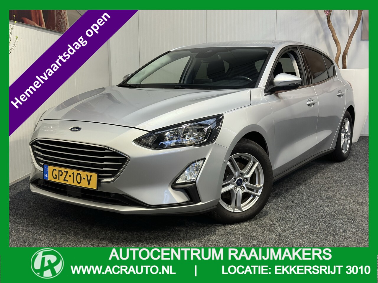 Ford Focus - 1.0 ECOBOOST TREND EDITION NAVIGATIE CRUISE CONTROL APPLE CARPLAY/ANDROID RIJSTROOKSENSORE - AutoWereld.nl