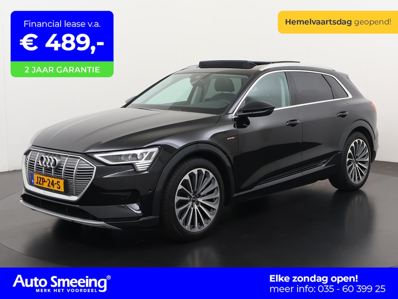 Audi e-tron - 55 quattro Advanced edition Plus 95 kWh | Panoramadak | Leder | Bang&Olufsen | Zondag Open - AutoWereld.nl