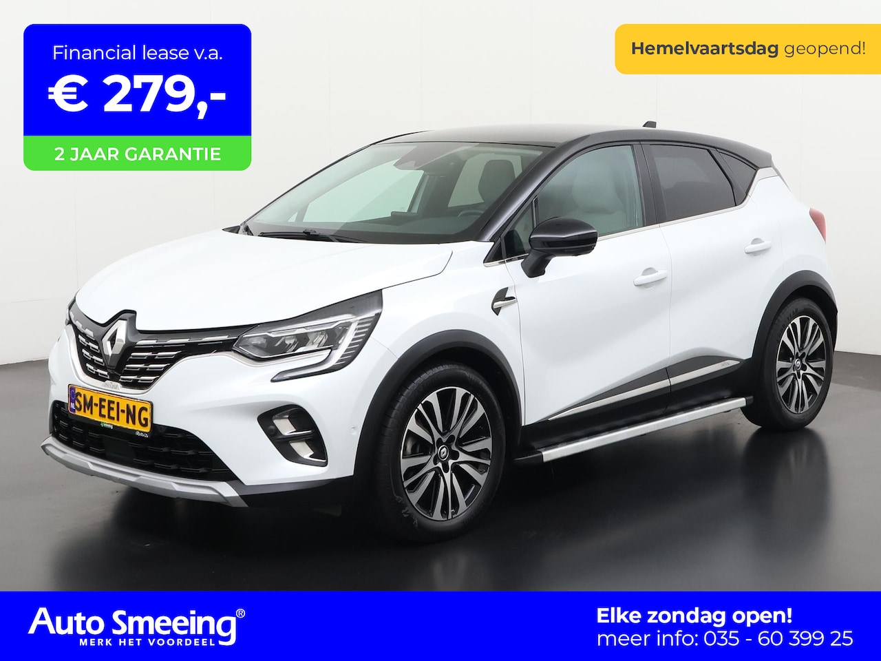Renault Captur - 1.6 E-Tech Hybrid 145 Initiale Paris | 360 Camera | Trekhaak | Blind spot | Zondag Open! - AutoWereld.nl