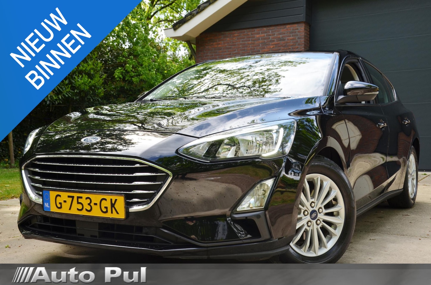 Ford Focus - 1.0 EcoBoost Titanium Business Navi/Pdc/Ecc/Led/Stoel Stuur & ruitverwarming/Cr-Controle/A - AutoWereld.nl