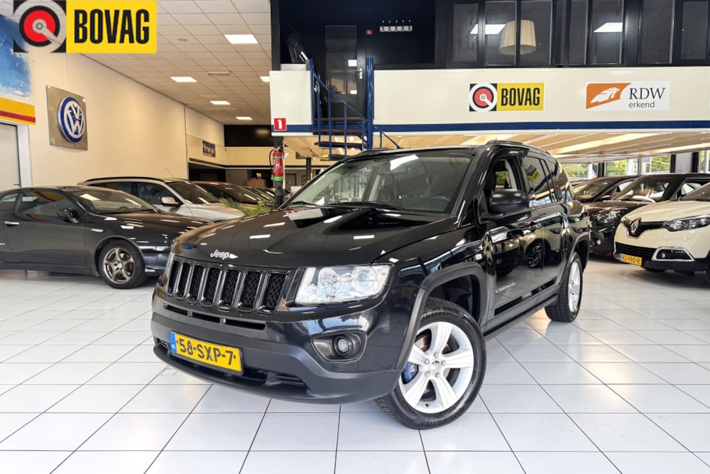 Jeep Compass - 2.0 Sport Bovag Garantie NAP - AutoWereld.nl