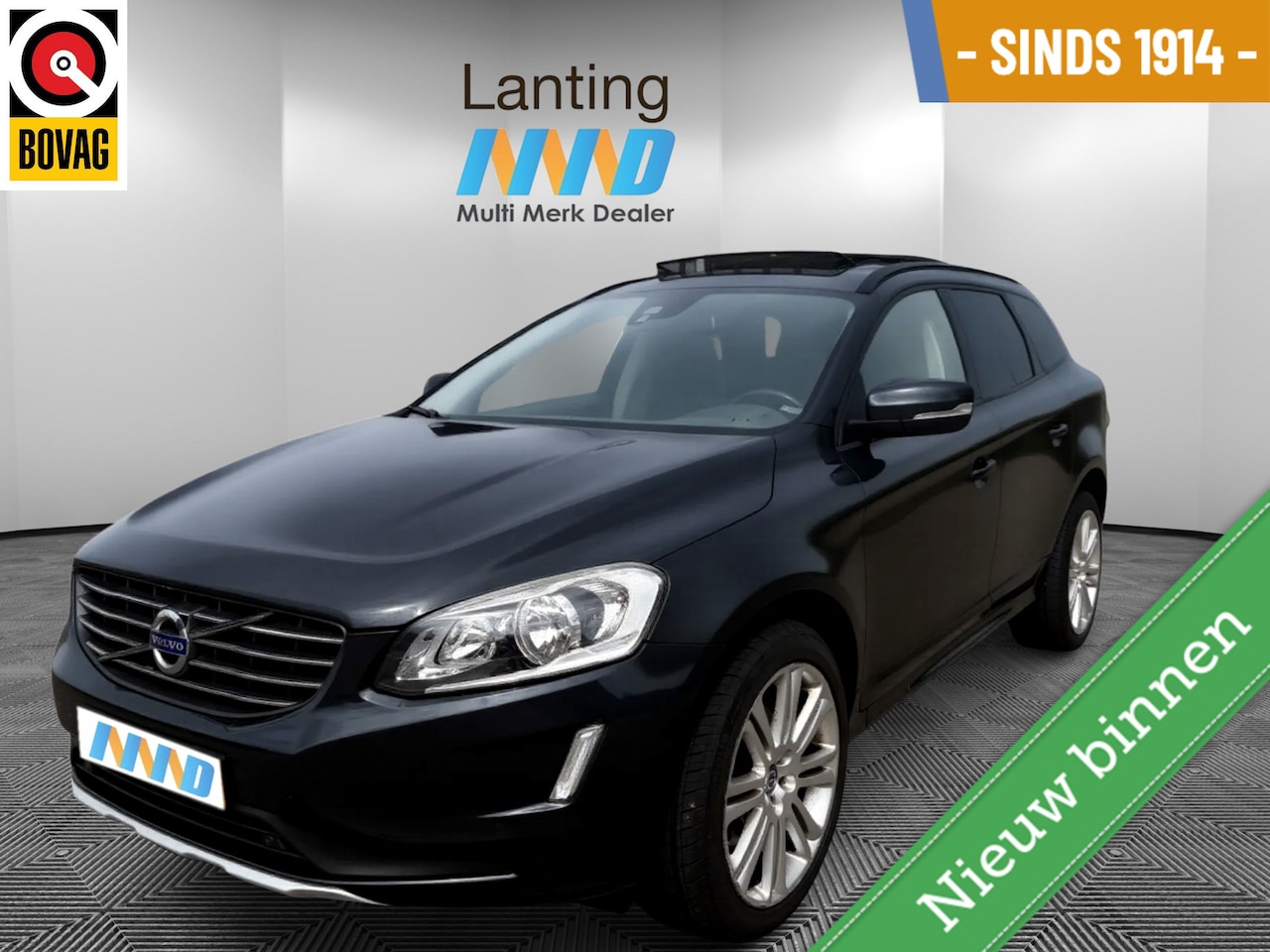 Volvo XC60 - 2.0 D4 FWD Kinetic Automaat Pano - AutoWereld.nl