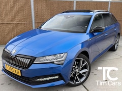 Skoda Superb Combi - 1.4 TSI iV Sportline Automaat | Panoramadak | Stoelverwarming voor | Stuurwielverwarming |