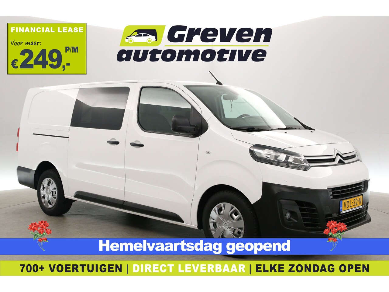 Peugeot Expert - Citroën Jumpy 2.0 BlueHDI L3H1 | Airco | Cruise | Parkeersens. | Elektrpakket - AutoWereld.nl