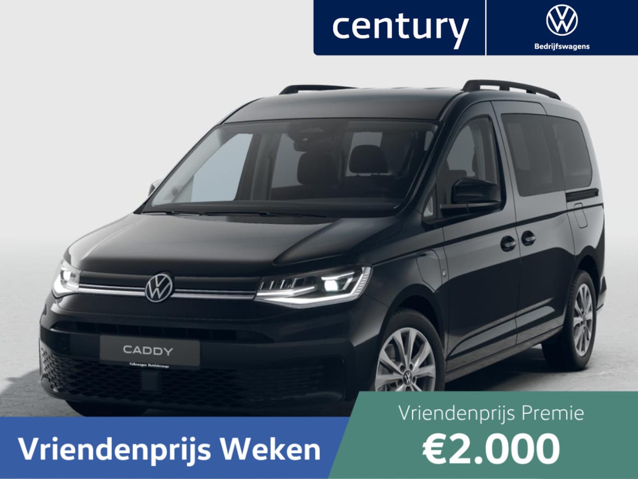Volkswagen Caddy Maxi - Bedrijfswagens Combi Life 1.5 eHybrid EU6 85 kW (115 pk) 2970 mm 6 - AutoWereld.nl