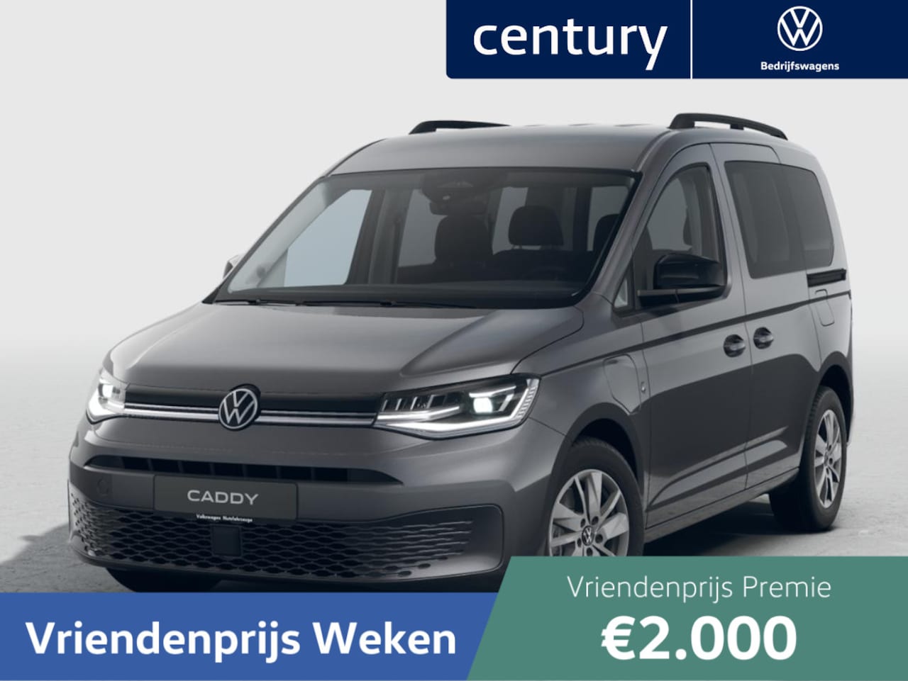 Volkswagen Caddy - Bedrijfswagens Combi Life 1.5 eHybrid EU6 85 kW (115 pk) 2755 mm 6 vers - AutoWereld.nl