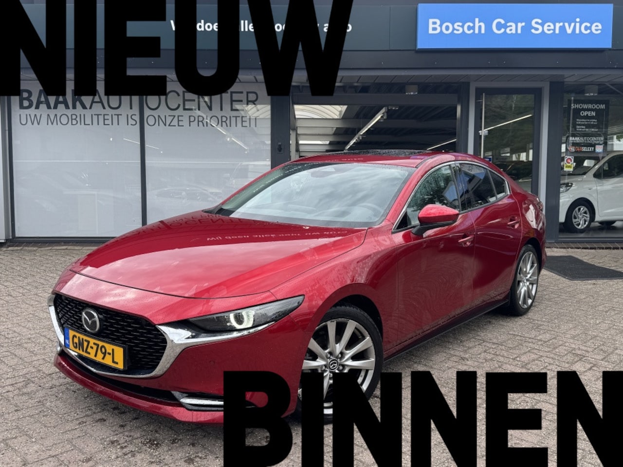 Mazda 3 - 2.0 e-SA-X Takumi | Sunroof | Leer | 360 camera - AutoWereld.nl