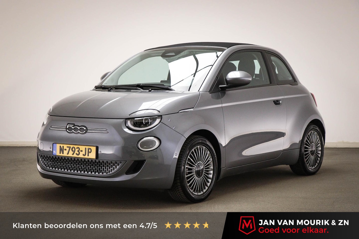 Fiat 500 C - Icon 42 kWh | SOH 90% | WINTER PACK | STOELVERWARMING | DAB | APPLE | CAMERA - AutoWereld.nl