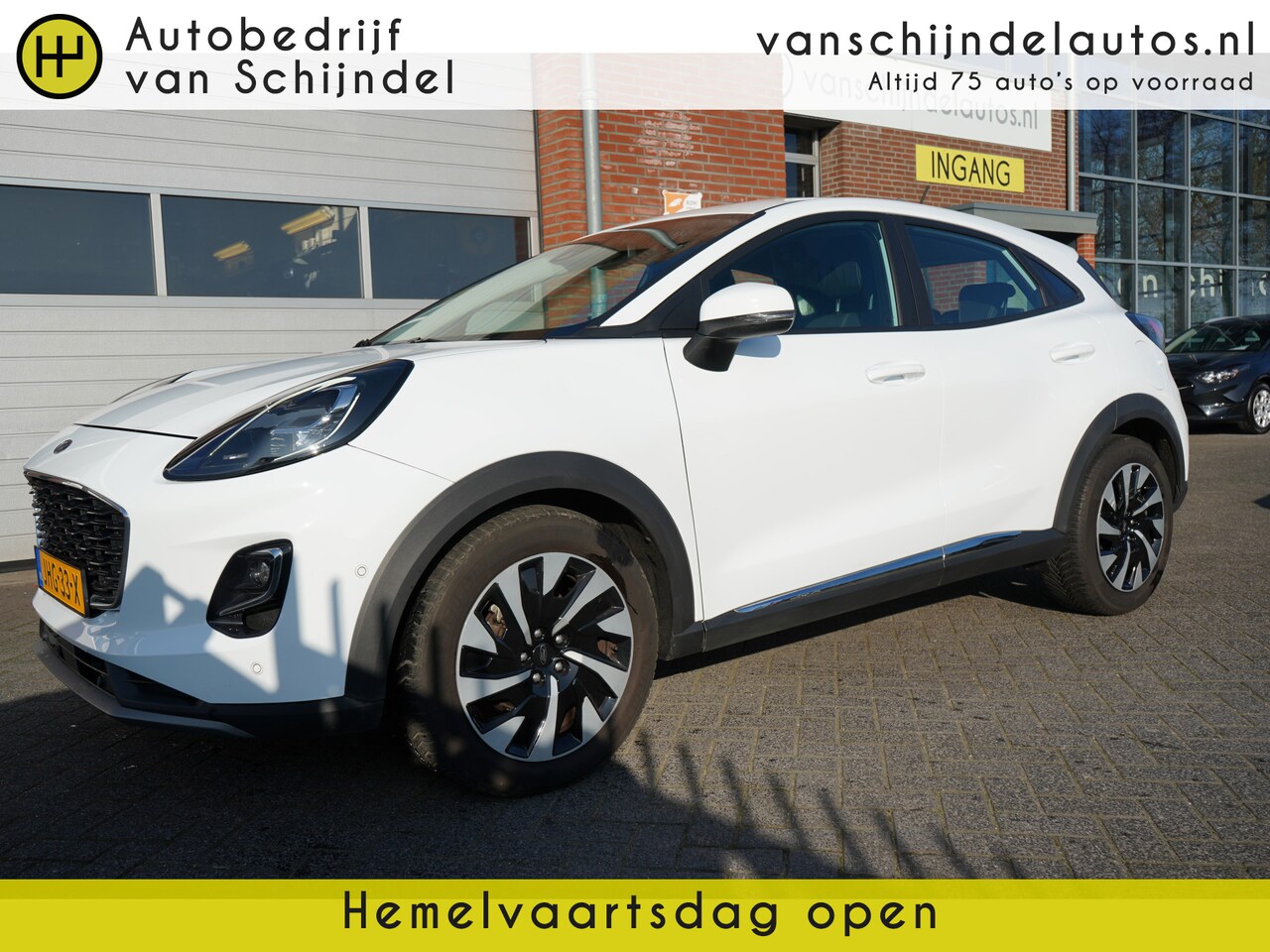 Ford Puma - 1.0 ECOBOOST HYBRID TITANIUM OKT 2022 NAVIGATIE ANDROID-APPLECARPLAY CAMERA CLIMA ADAPTIEV - AutoWereld.nl