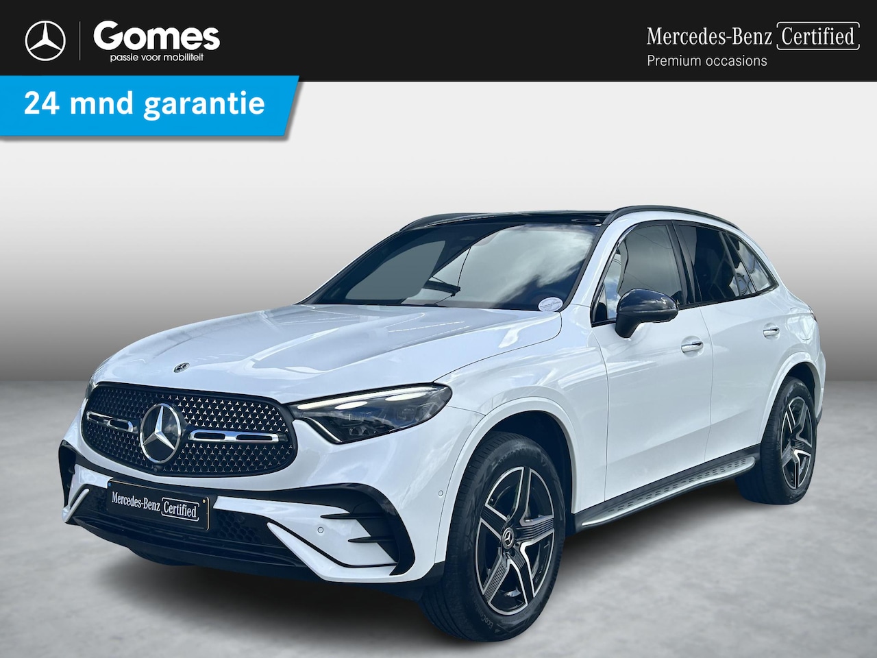 Mercedes-Benz GLC-klasse - 300e 4MATIC AMG Line | Bruin Leder | Burmester | Head Up display | Distronic - AutoWereld.nl