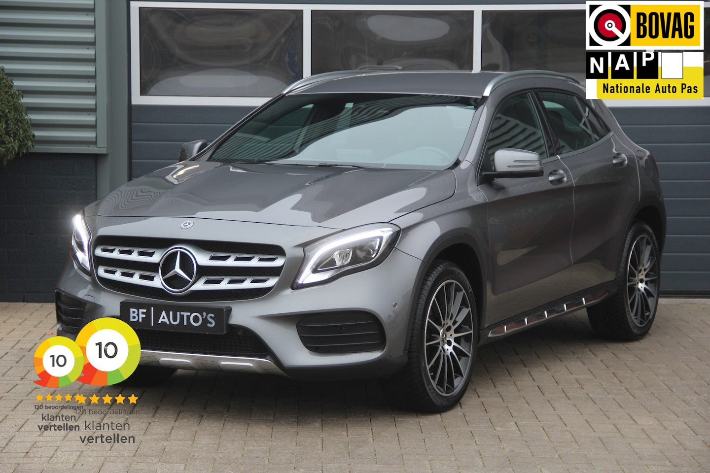 Mercedes-Benz GLA-Klasse - 220 4Matic AMG LED | Navi | Airco | Cruise | El.Achterklep | Dodehoekassist | PDC | Keyl - AutoWereld.nl