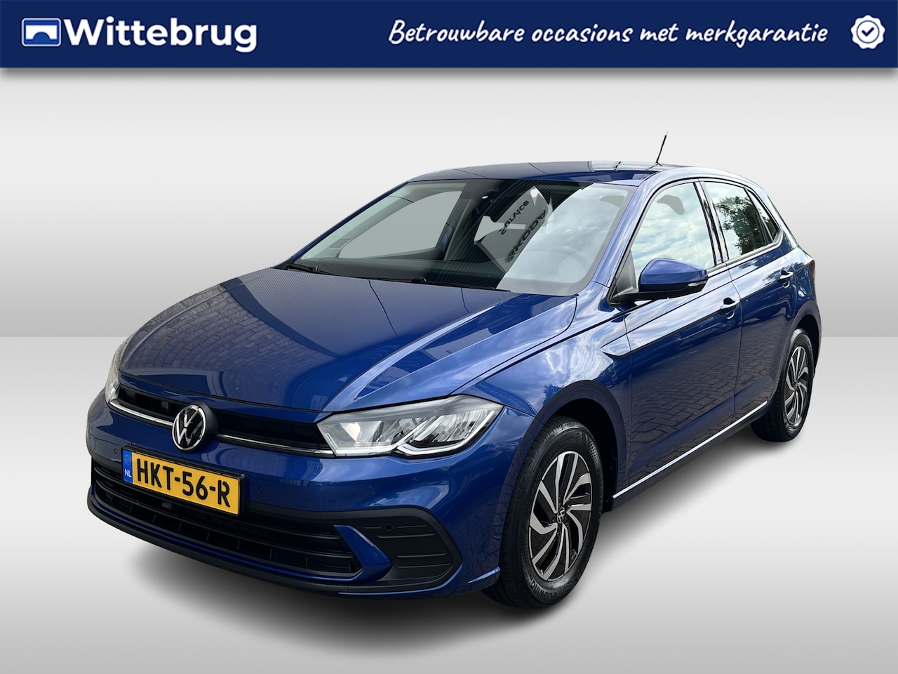Volkswagen Polo - 1.0 TSI Life Business / AUTOMAAT/ CRUISE/ AIRCO/ PARKEER SENSOREN V+A/ CAMERA/ APP-CONNECT - AutoWereld.nl